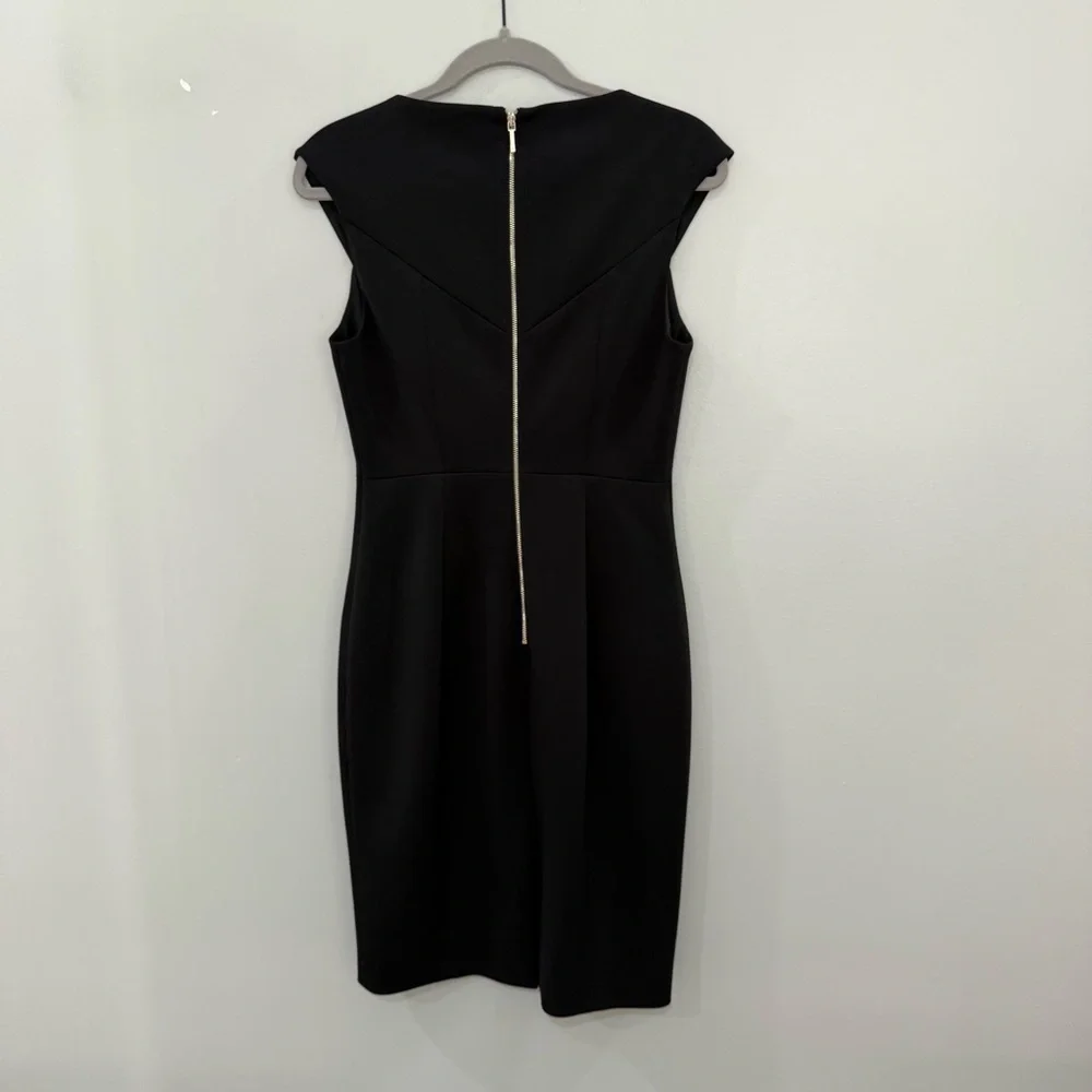 Ted Baker Dress Pelagai Knee-Length Shift in Black